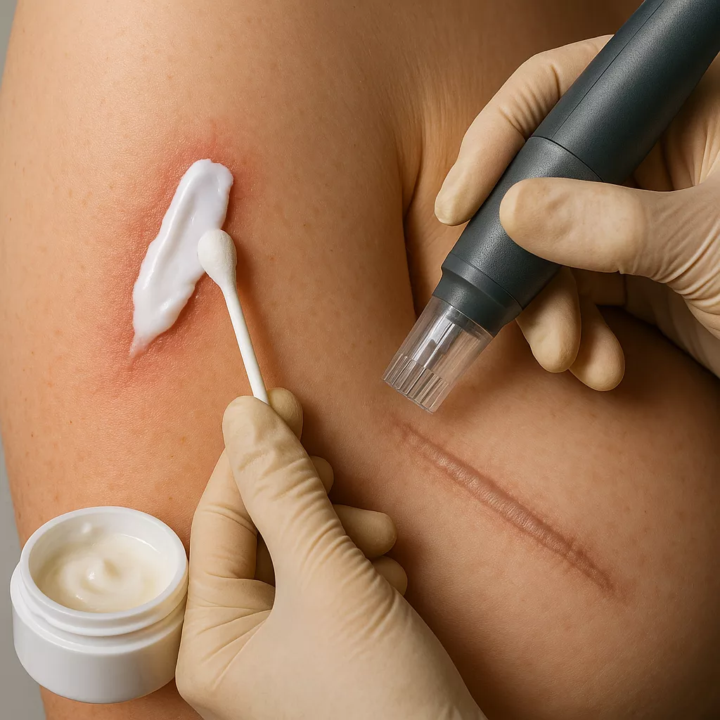 ترمیم جای زخم و اسکار ها